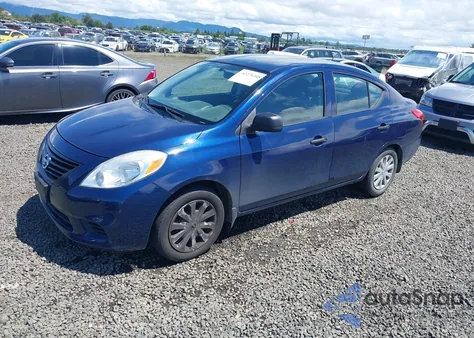 2014 Nissan Versa 1.6 S из США, поврежденный, VIN 3N1CN7AP7EL872045